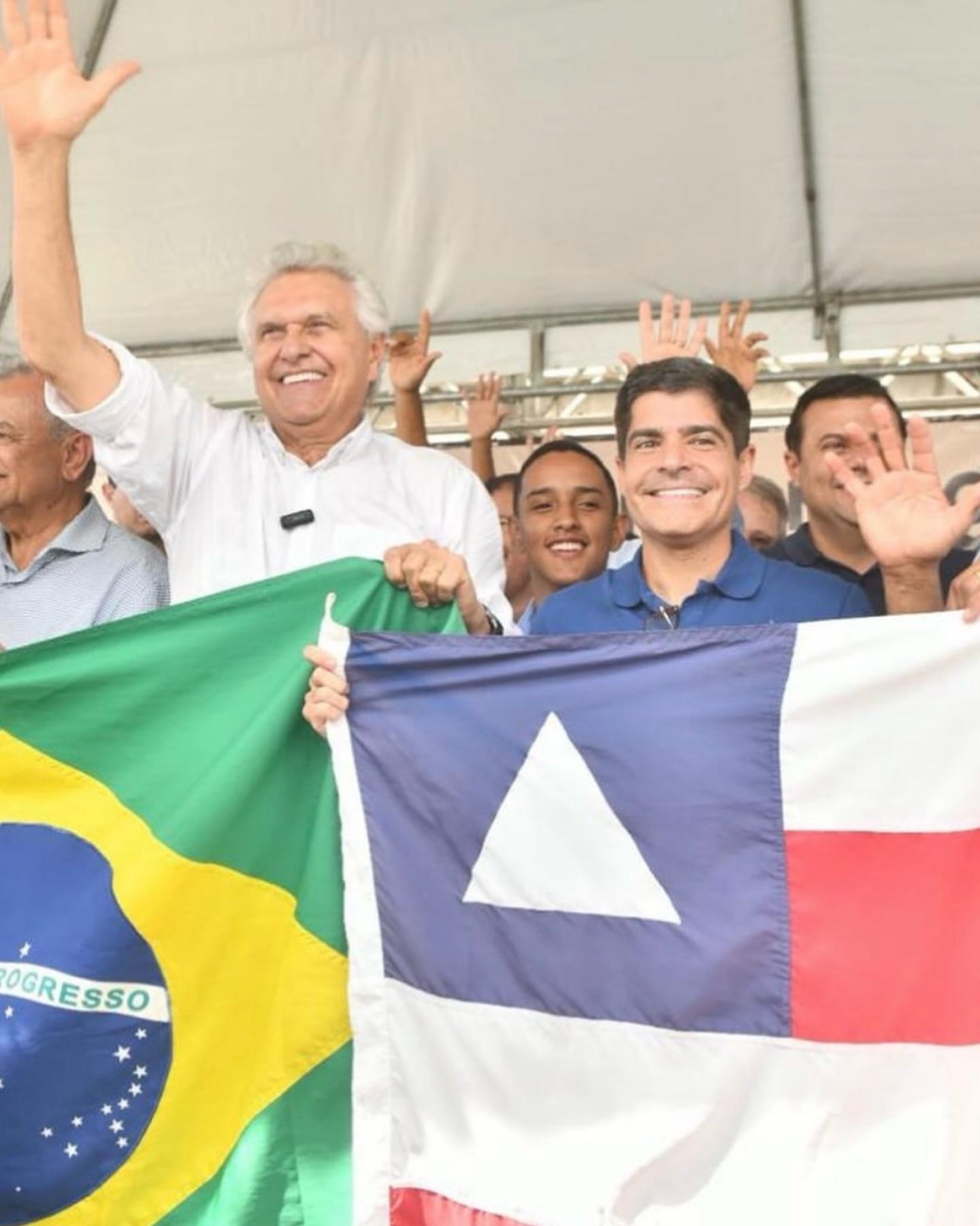 ACM Neto reafirma apoio a Ronaldo Caiado e gera desconforto entre bolsonaristas na Bahia