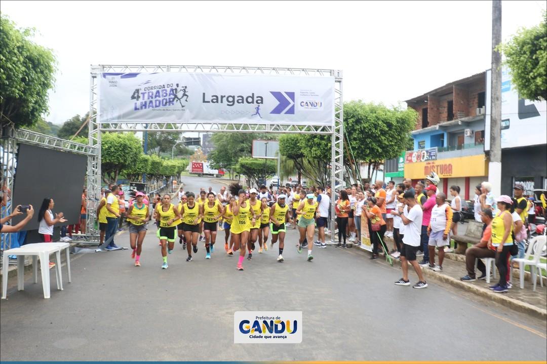 Corrida do Trabalhador em Gandu superamais de 200 inscritos em apenas dois dias