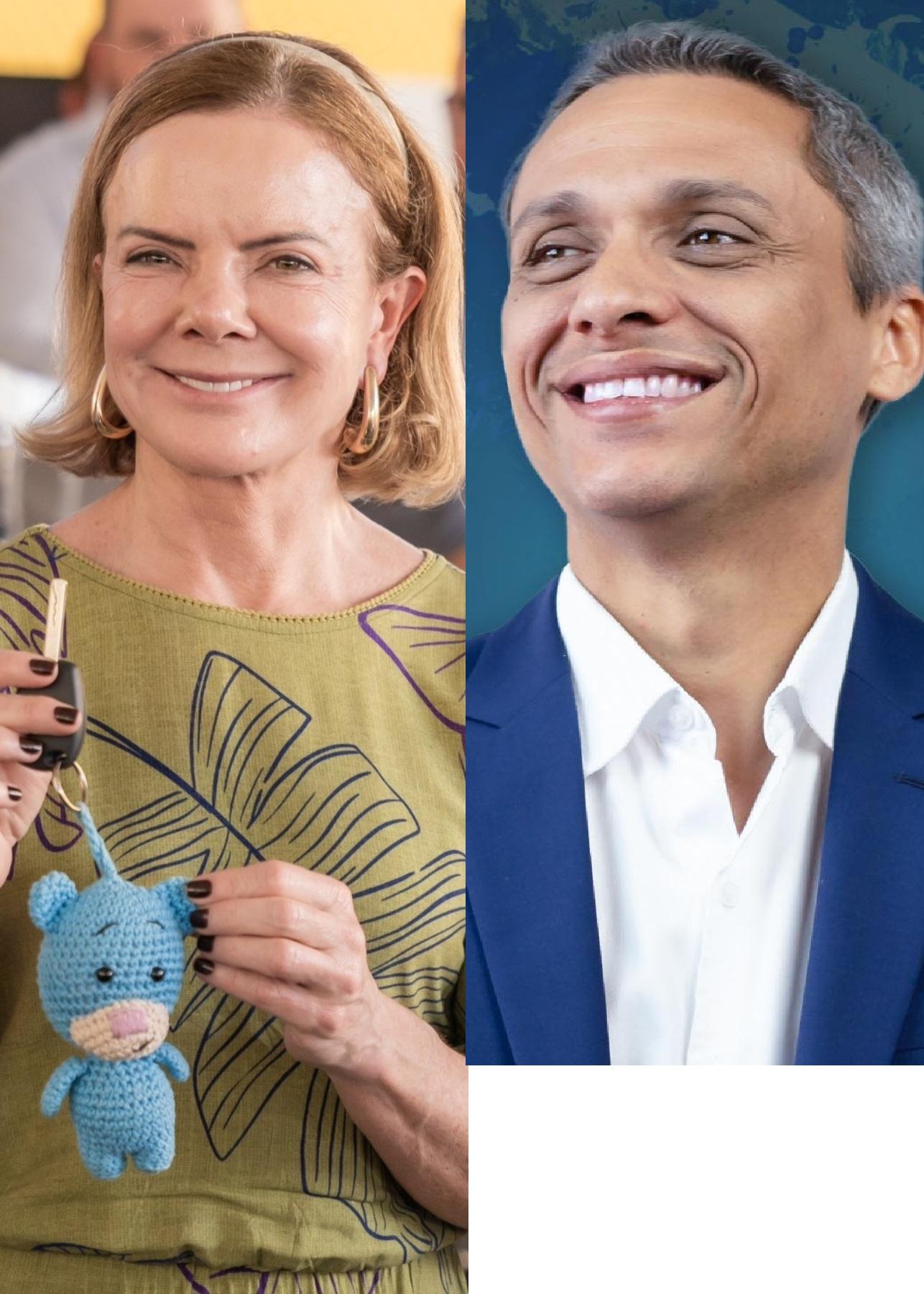 Justiça condena Gustavo Gayer a indenizar Gleisi Hoffmann por compará-la com 