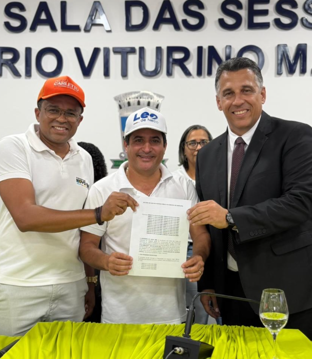 Prefeito de Nova Ibiá firma acordo com APLB e garante pagamento de mais de R$ 1 milhão em débitos da educação