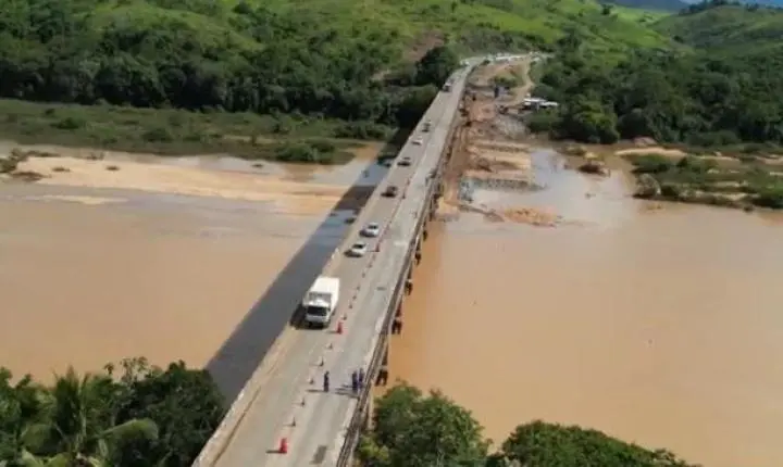 DNIT retoma restrições na ponte do Rio Jequitinhonha três dias após anúncio de liberação feito pelo governador