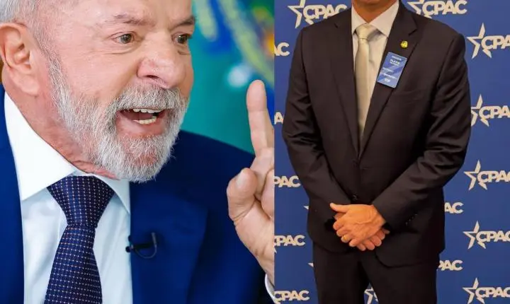 Flávio Bolsonaro chama Lula de 