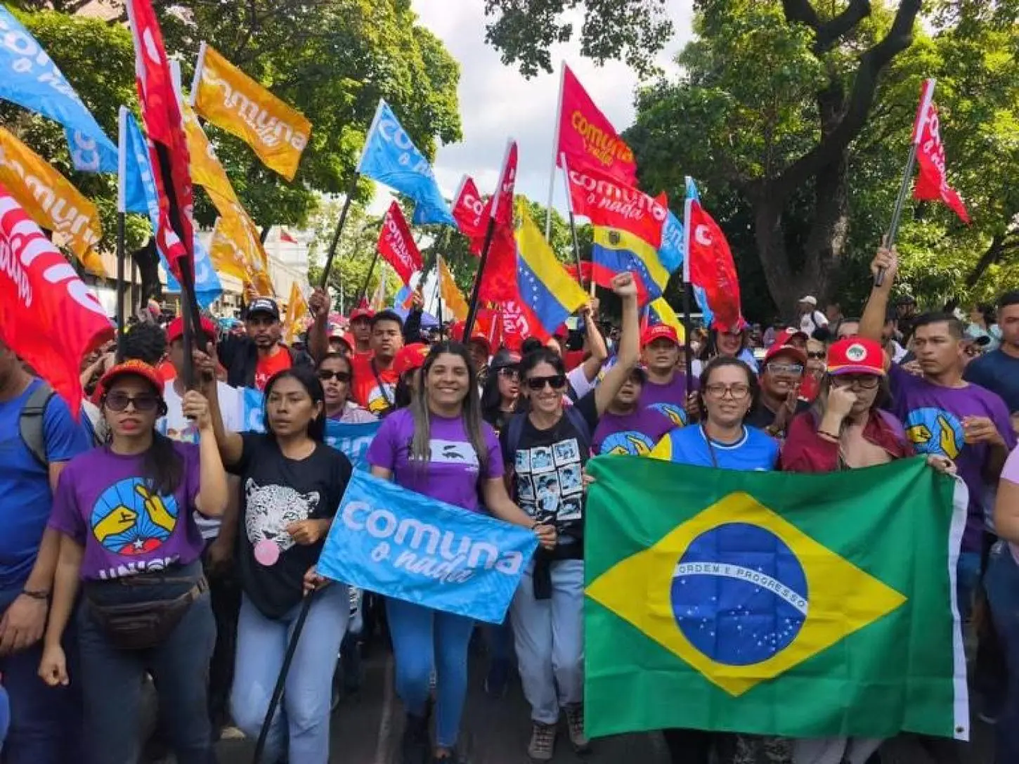 MST envia militantes à Venezuela para atos pró-Maduro e contra atuação dos EUA