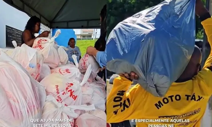 Prefeitura de Gandu entrega 20 toneladas de frangos e beneficia mais de 7 mil famílias no município