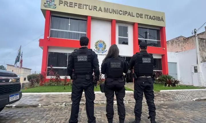 Secretario e servidora de prefeitura de Itagibá são afastados após operação que investiga esquema com contratos irregulares